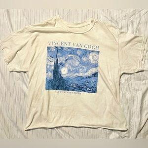 Fifth Sun Vincent Van Gogh Starry Night T-Shirt (L)